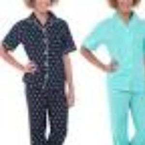 Alexander Del Rossa Women'S Lightweight Cotton Sho